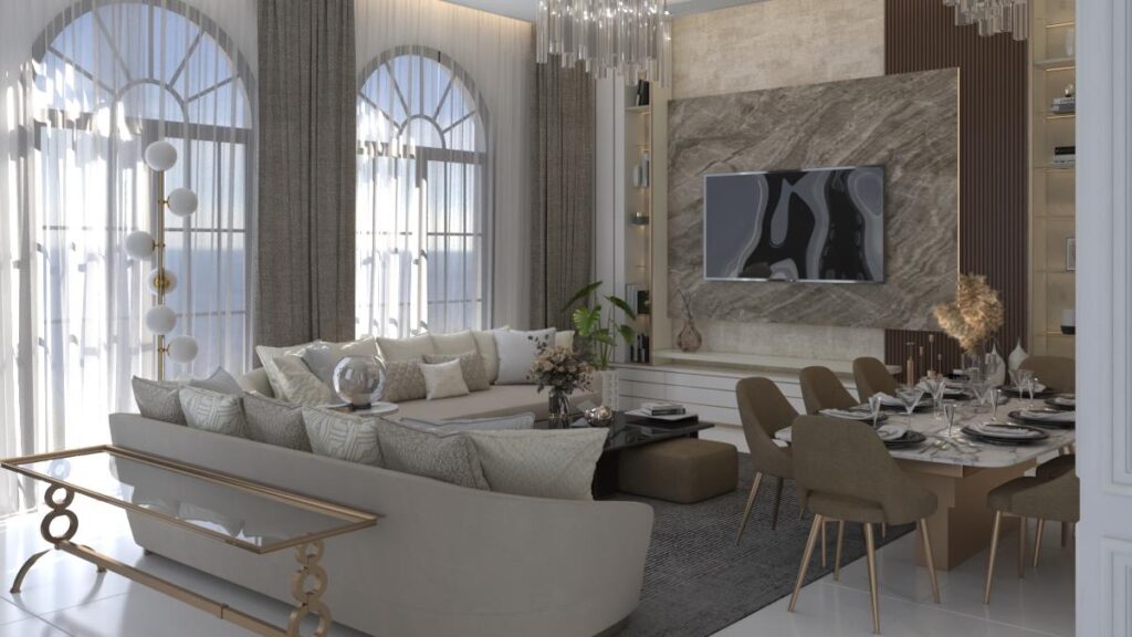 Professional interior design company in Abu Dhabi – ARC Design project