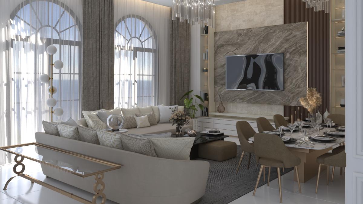 Professional interior design company in Abu Dhabi – ARC Design project