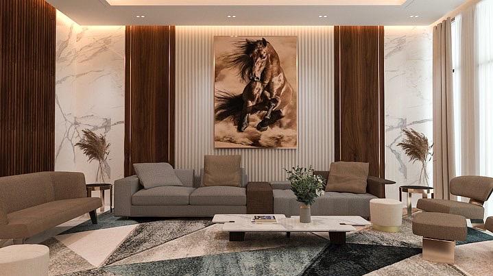 Luxury villa interior design Abu Dhabi – bespoke solutions