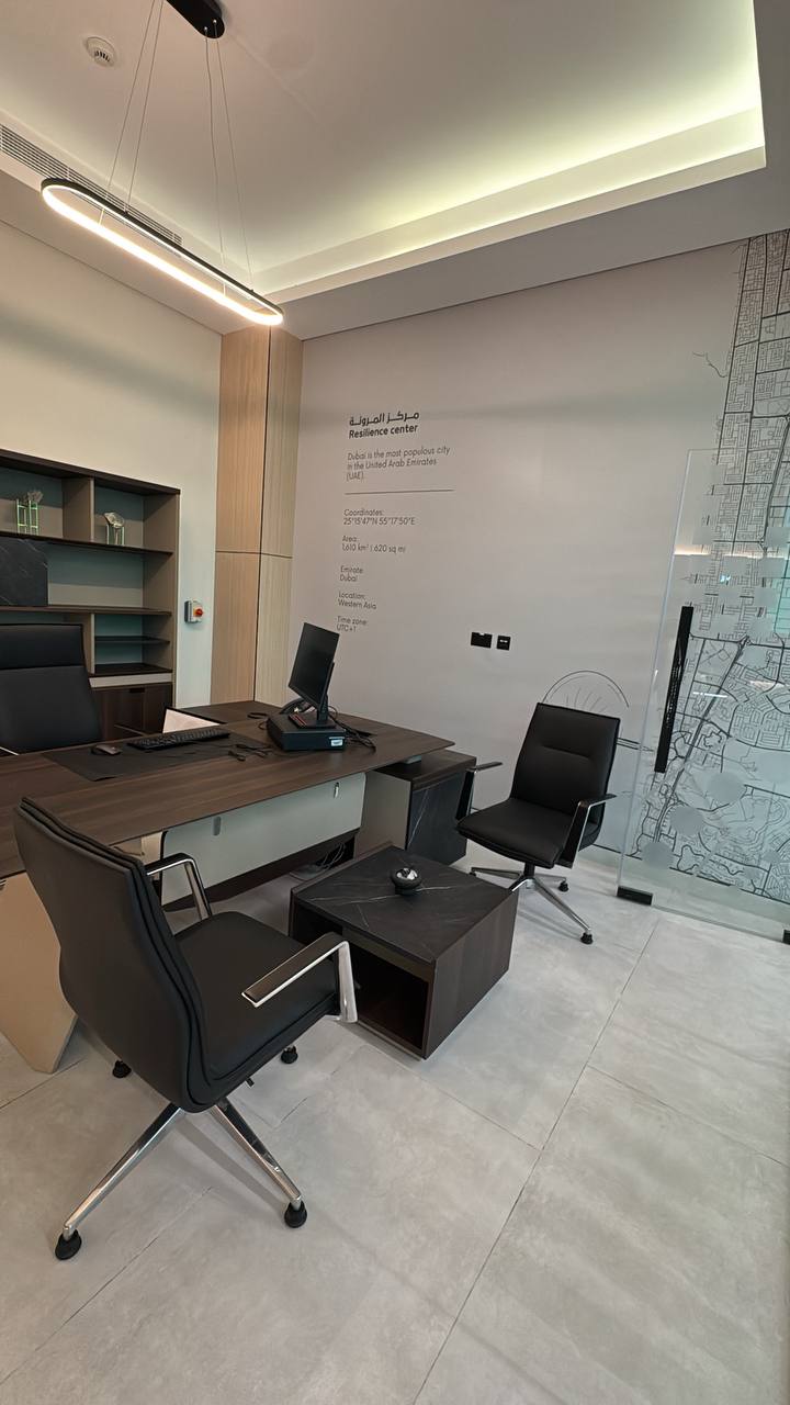 ARC Design – Executive office interior at Control Room, Confidential Project, Abu Dhabi