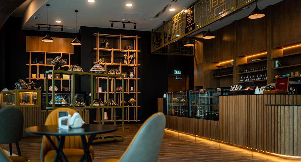 ARC Design – Date Room Café interior at Alforsan Mall Abu Dhabi