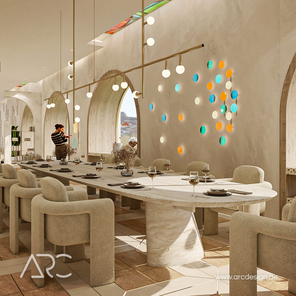 Luxury villa interior design UAE – bespoke marble and wood finishes