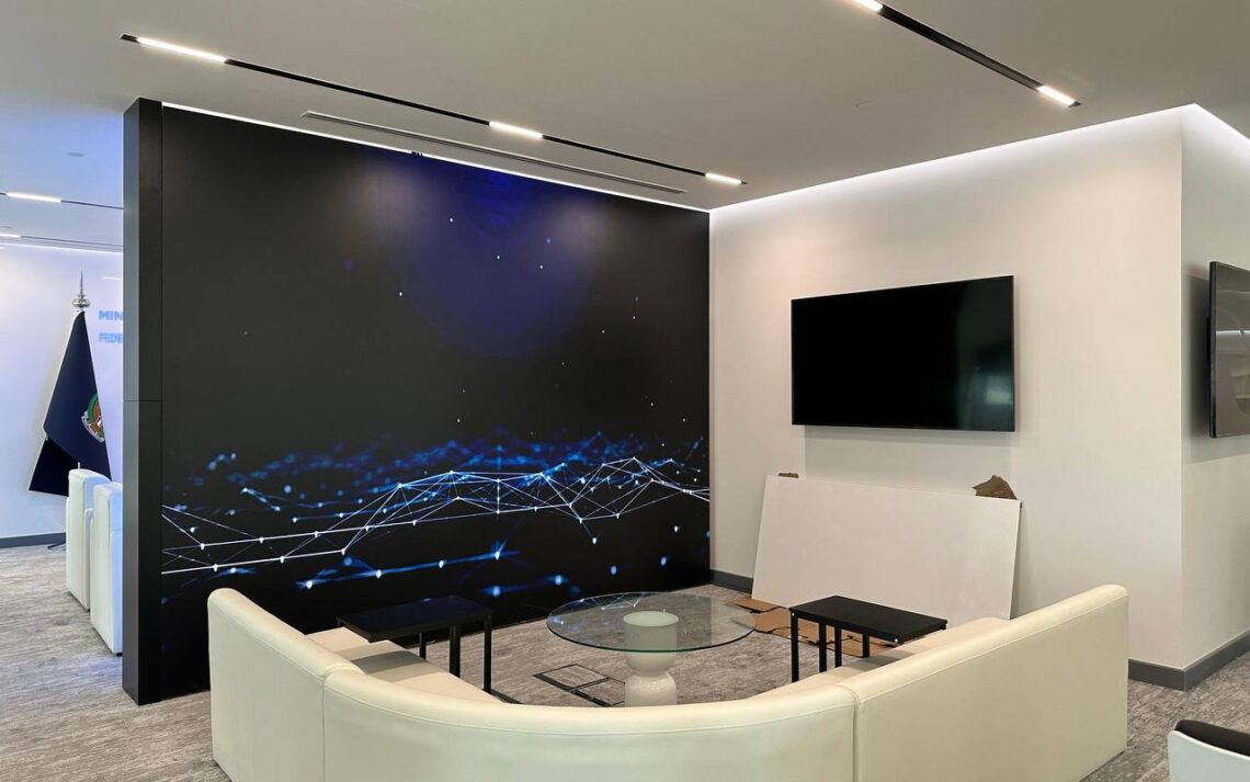 Office fit out in Abu Dhabi with modern ergonomic design