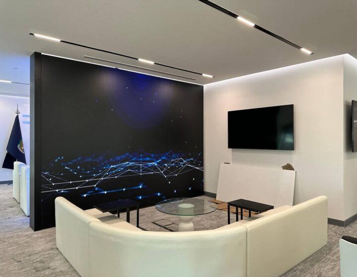 Office fit out in Abu Dhabi with modern ergonomic design