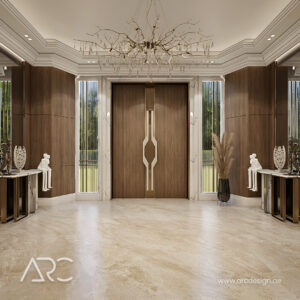 Best 5 Interior Design Companies in Abu Dhabi 2025 – ARC Design villa project