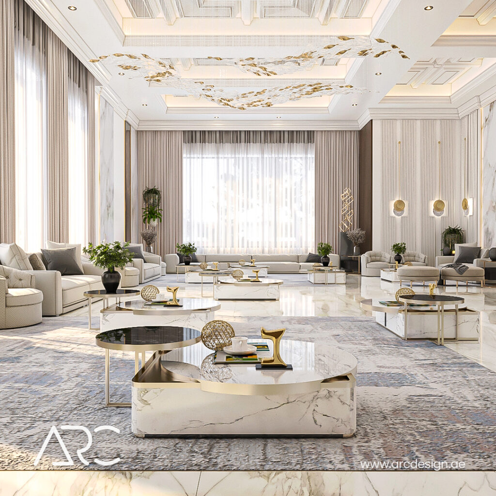 Turnkey Interior Design UAE – modern luxury villa